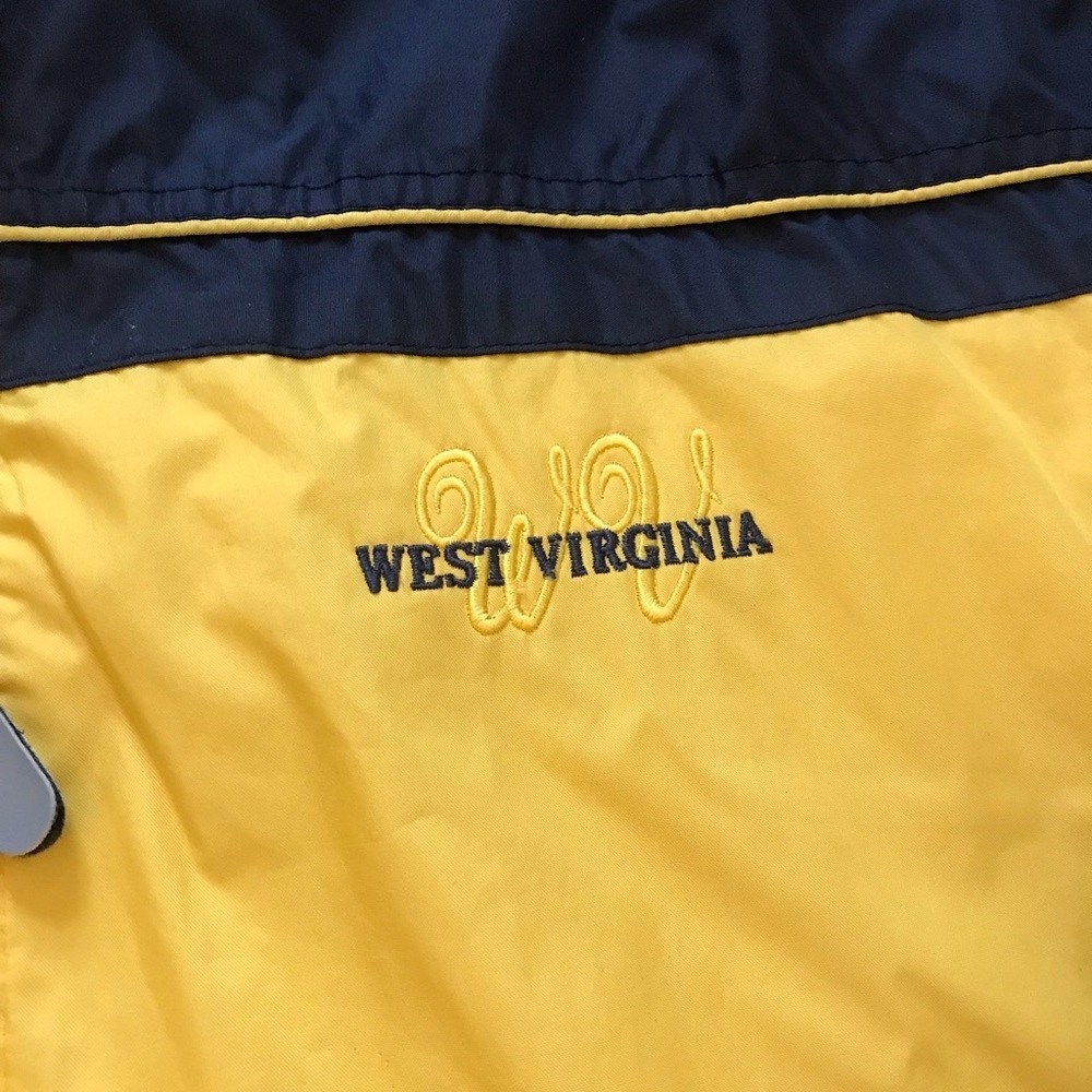 West Virginia Pullover Rain Jacket Mens - size M‎ - Picture 6 of 9